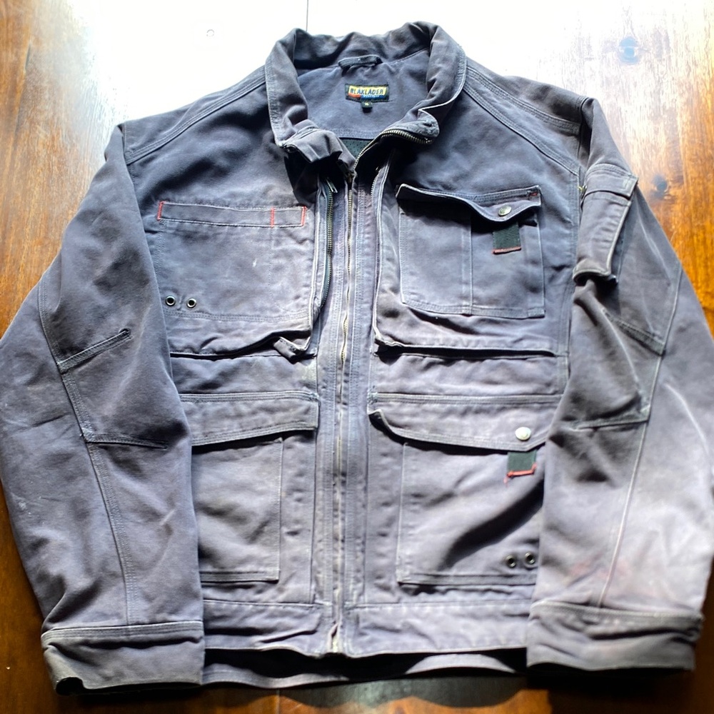 Men's Black ladder work jacket
